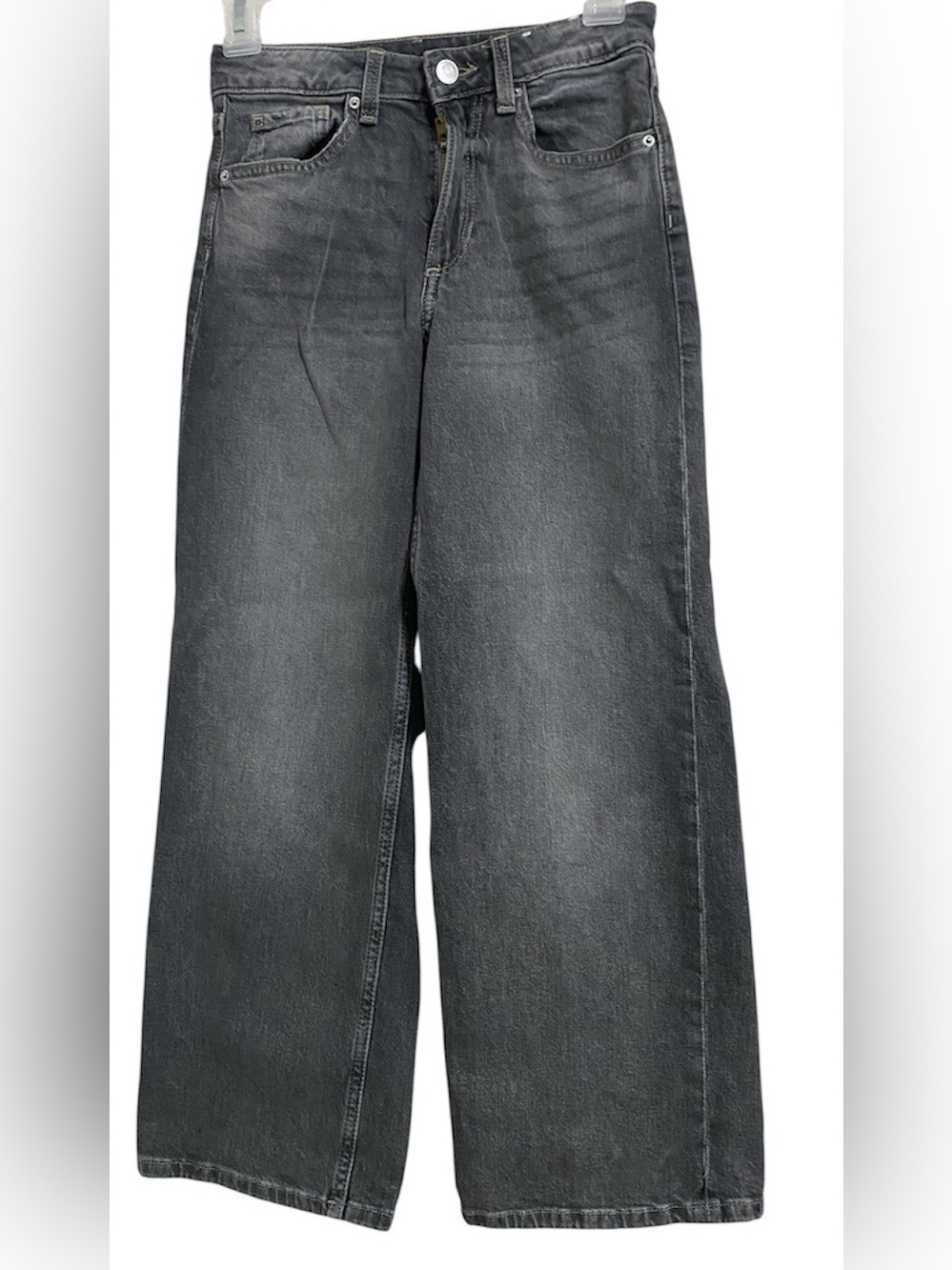 H&M High Waist Wide Leg Jeans
 Size 10